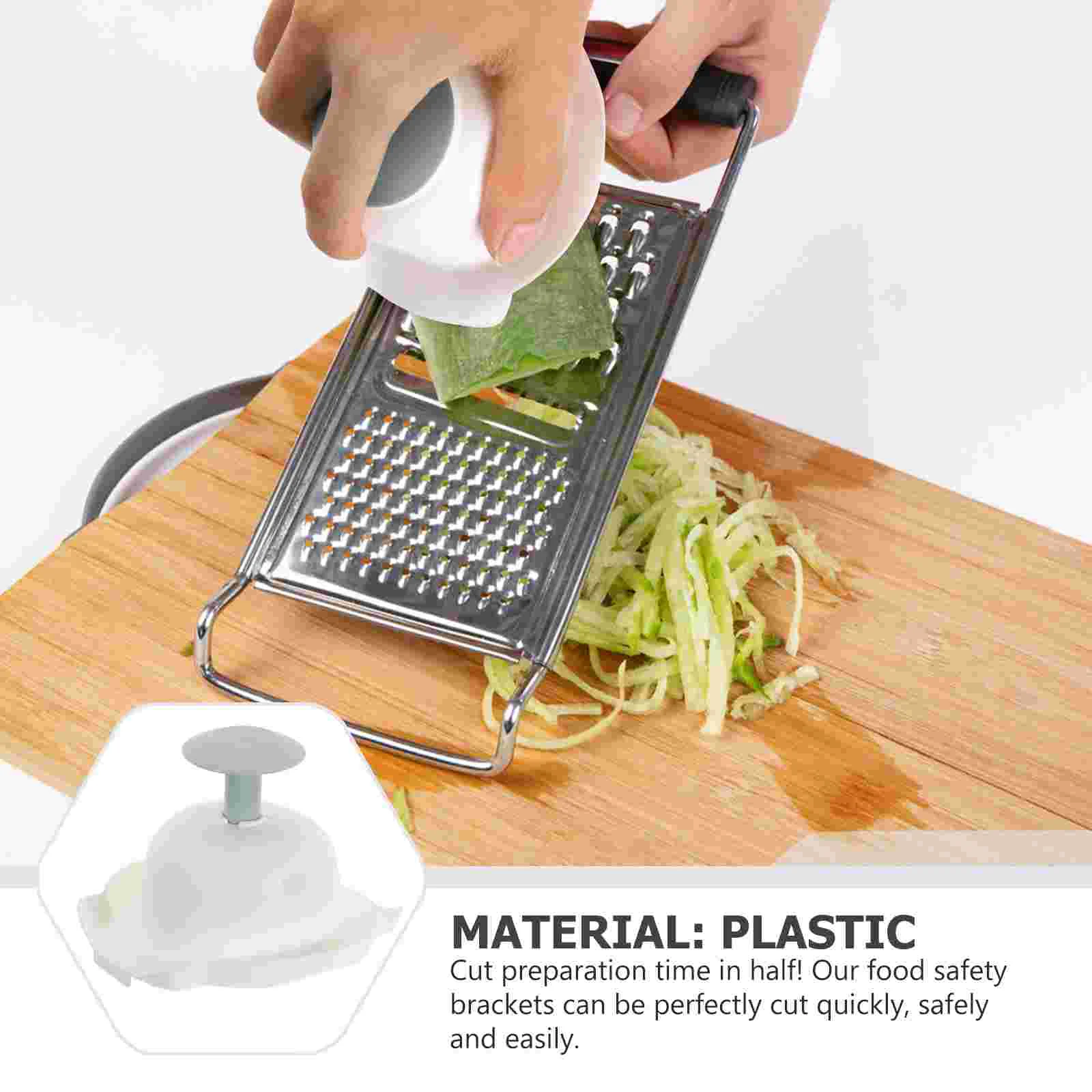 Multifunctional Finger Guards For Vegetable Slicing Holder Grating Kitchen Gadget Utensil Fruit Tool Safe Random Color