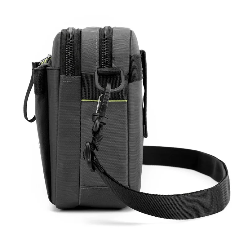 New fashion men's single shoulder bag multifunctional outdoor oblique cross bag sports carry on bag tactical waist bag mobile