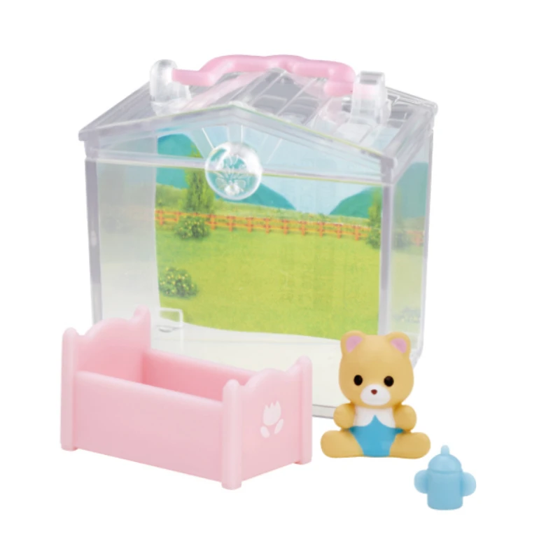 Japan EPOCH Capsule Toys Gashapon Forest Family Senbeier Miniature Baby Room con figure di Patio ornamenti da tavola regali per bambini