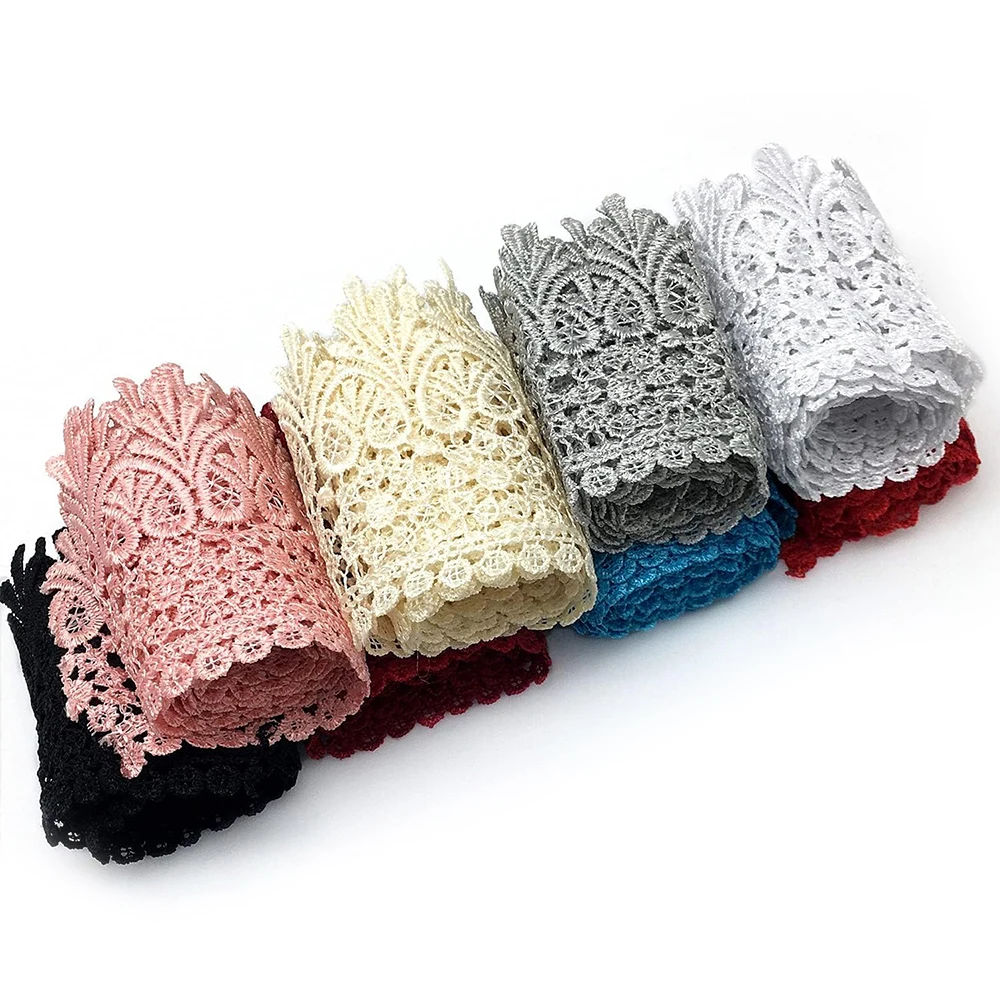 5-Yards-Floral-Lace-Edge-Trim-9-CM-Wide-Ribbon-Edging-For-DIY-Sewing ...