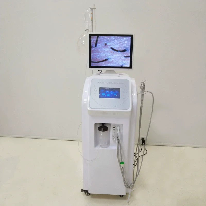 Face Cleaning Oxygen Infusion Jet Peel Facial Beauty Spa Skin Care Water dermabrasion Aqua Salon Hydro Facial Mask Machine