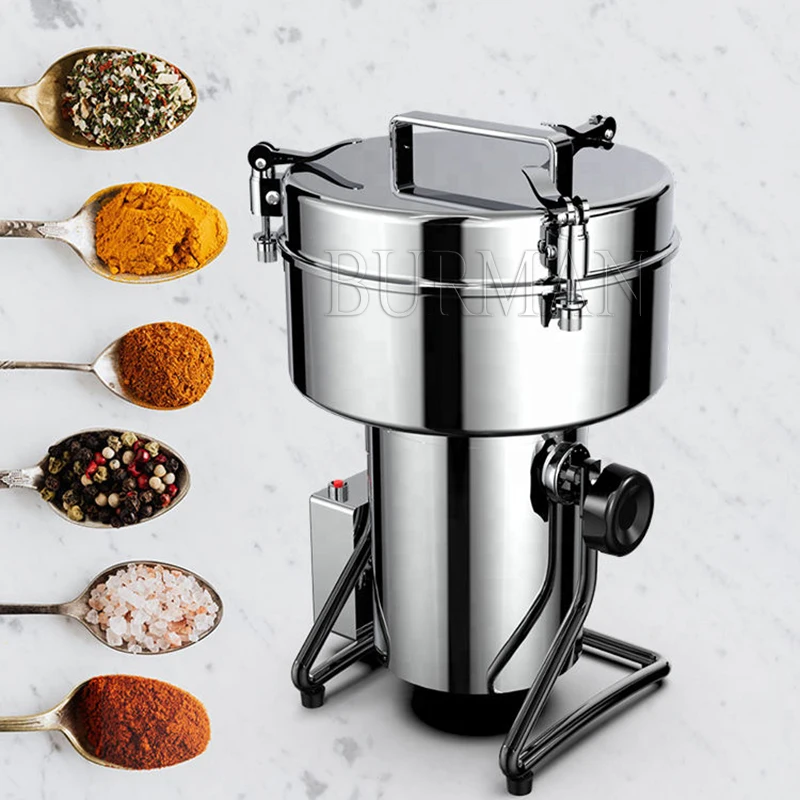 Electric Grain Grinder Machine Swing Type Mill Powder For Grinding Various Spice 3