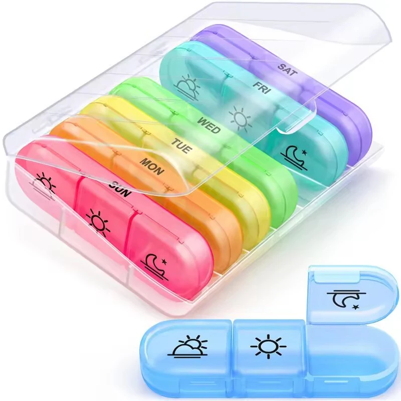 Portable Pill Case Medicine Storage Travel Container