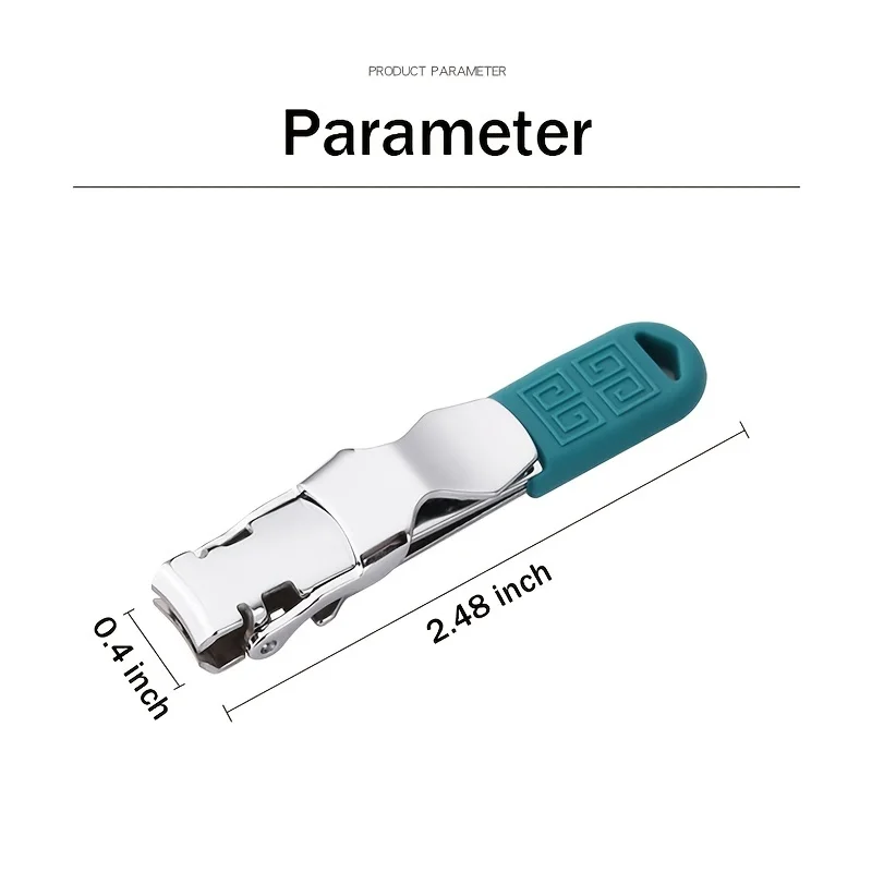 Ultra-Thin Mini Nail Cutter Nail Clipper Stainless Steel Foldable Cutter Trimmer Toenail Scissor Manicure Pedicure