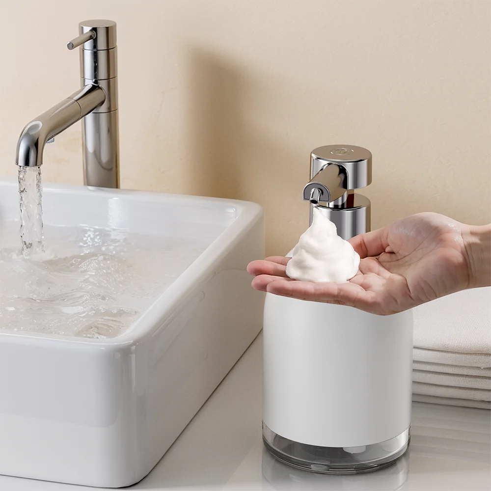 Automatic Soap Dispenser Rechargeable Touchless Sensor Smart Washing Hand Machine Liquid Hand Sanitizer Pump Foaming