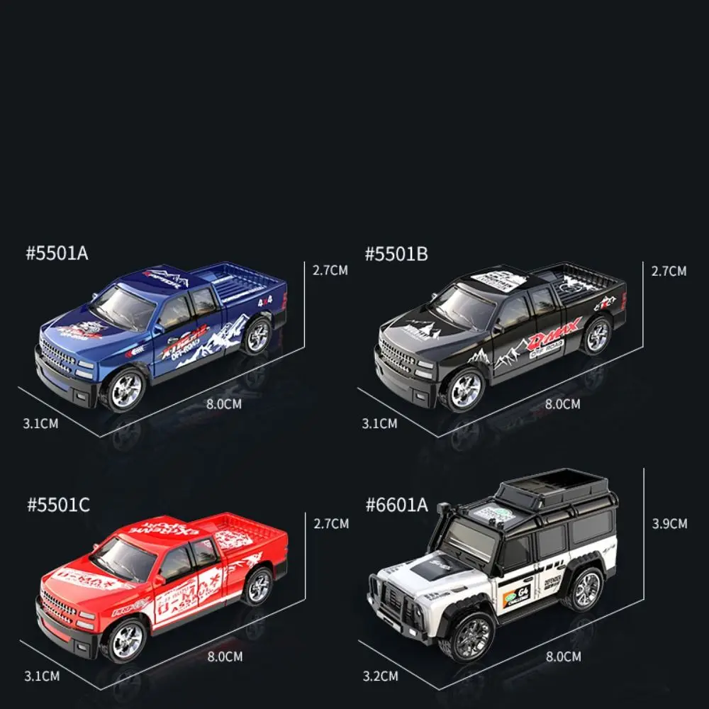 RC Cars 2.4G 5-Channel 164 Alloy Mini Remote Control SUV Drifts One Hour Long Endurance Electric Off-road Vehicle for Children 6