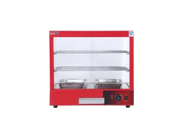 Stainless Steel Food Display Warmer Commercial Warming Showcase Electric Warmer Cabinet