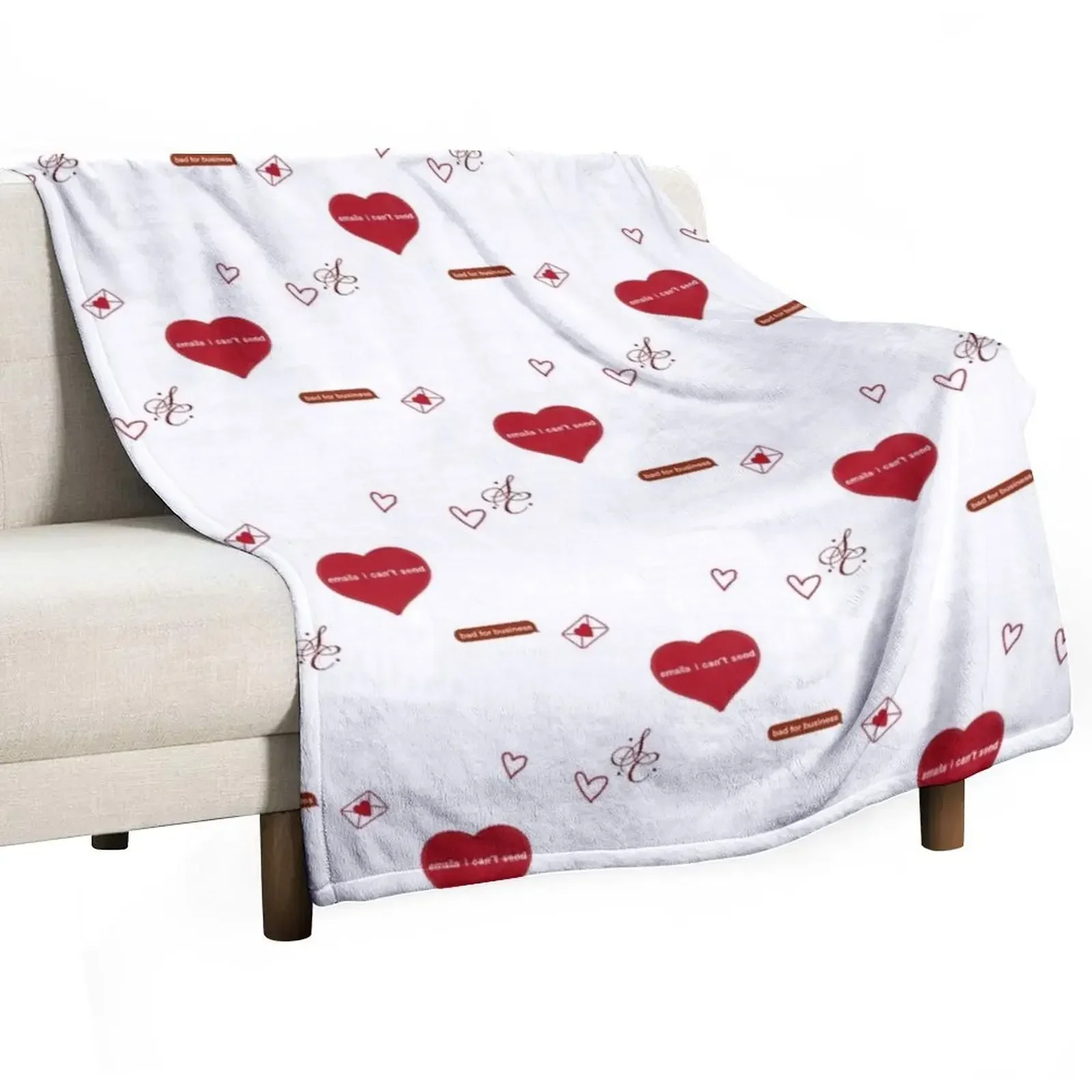 

emails i can_t send pack Throw Blanket Fluffys Large Loose Blankets