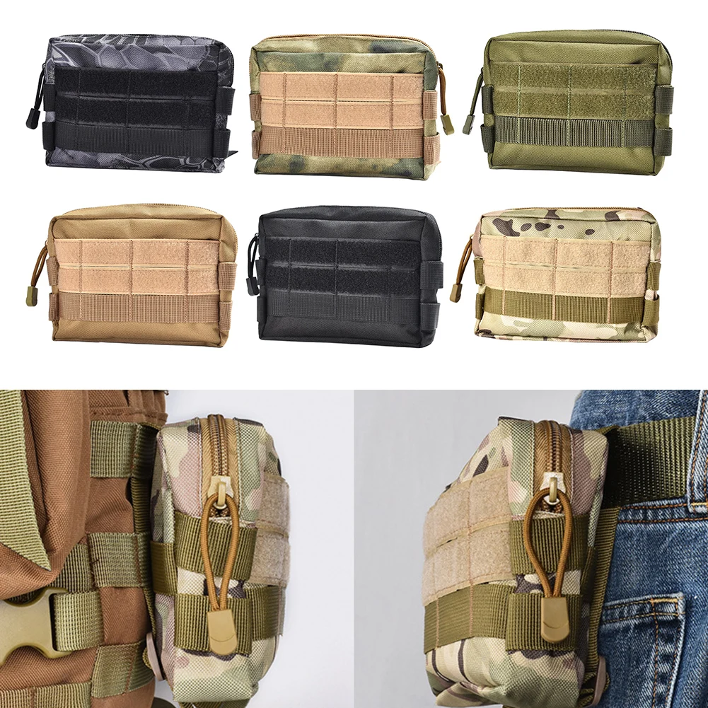 

Уличная поясная Сумка Molle, военные поясные сумки, сумка для телефона и инструментов в стиле милитари, аксессуары для кемпинга, долговечные и практичные