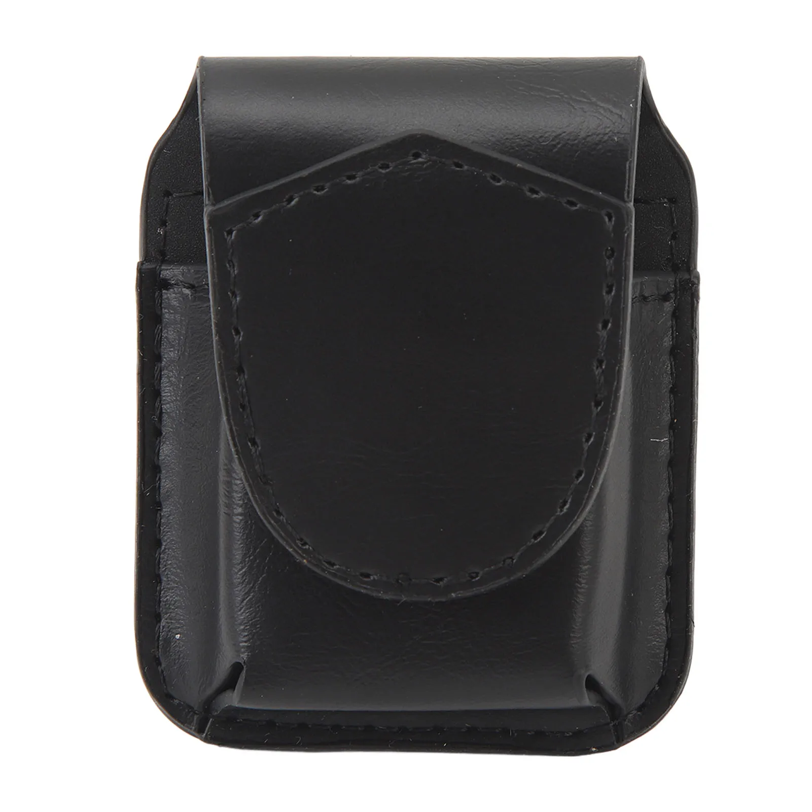 Outdoor Lighter Pouch with Pocket, Belt Loop, and Magnetic Buckle - PU Holder with Anti-Scratch Soft Lining