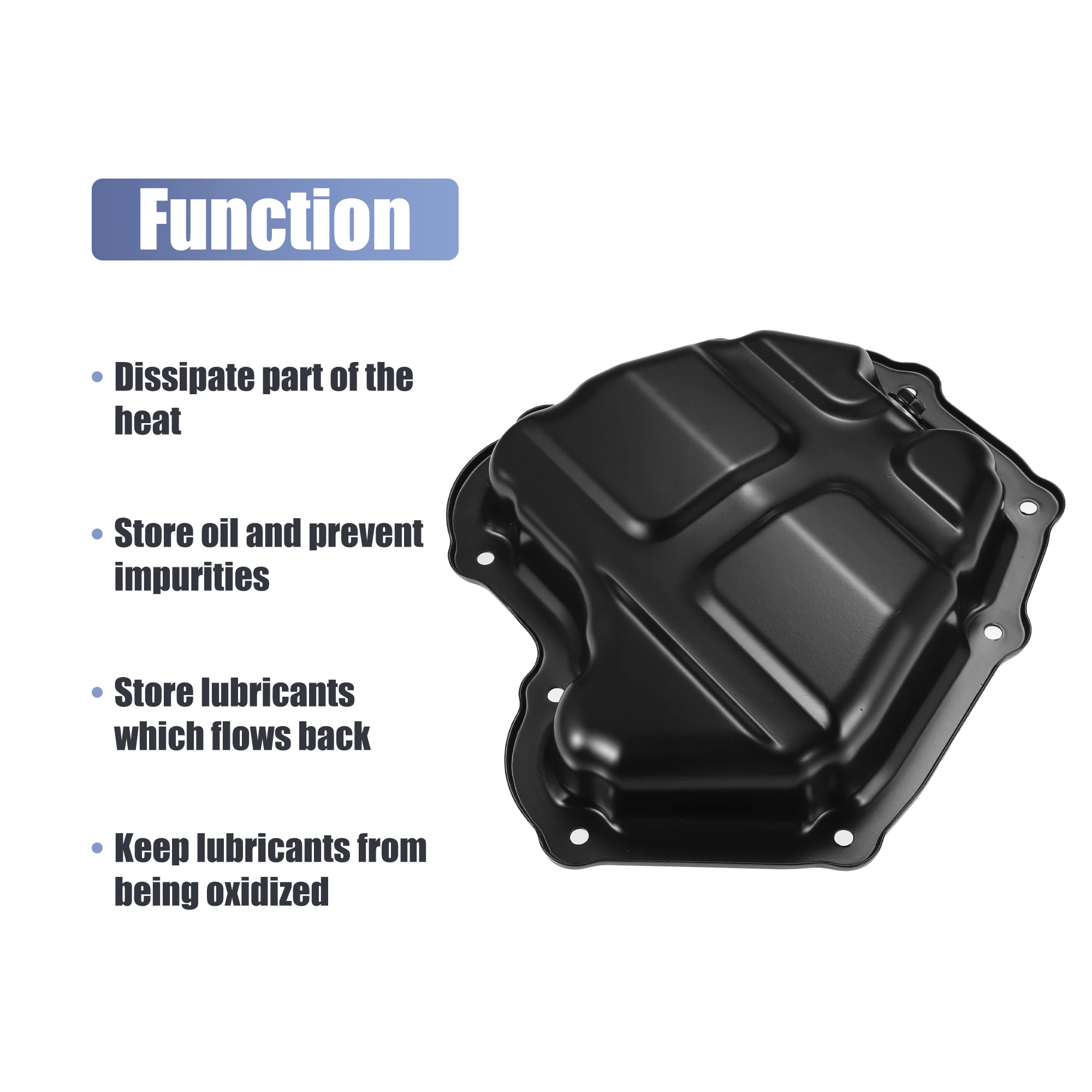 X Autohaux 1pcs Engine Oil Pan No.111101KC0B for Nissan Juke 2011- for Nissan Sentra