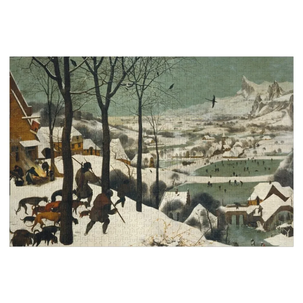 

Детский пазл «охотники на снегу» (1565)