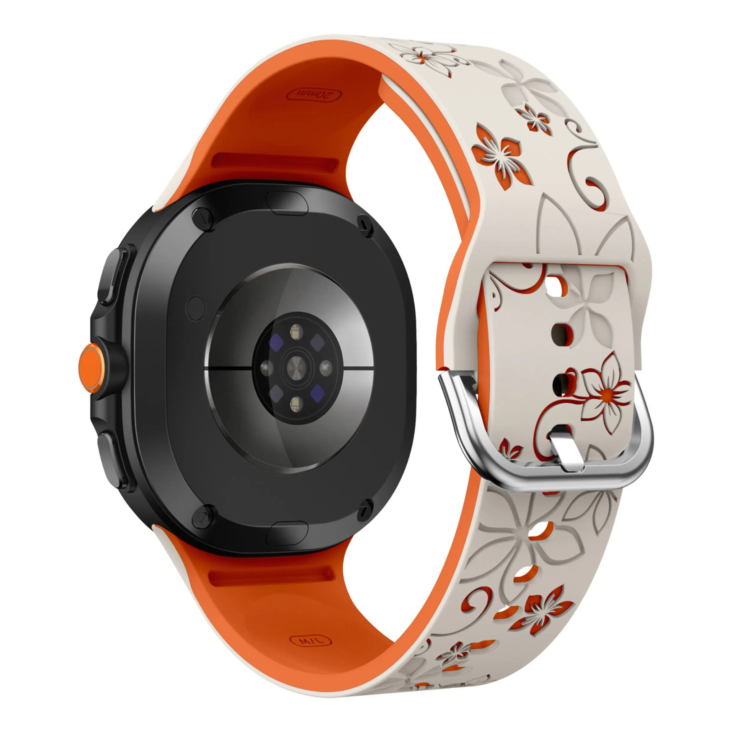 Engraved Silicone Band for Galaxy Watch - No Gaps Strap