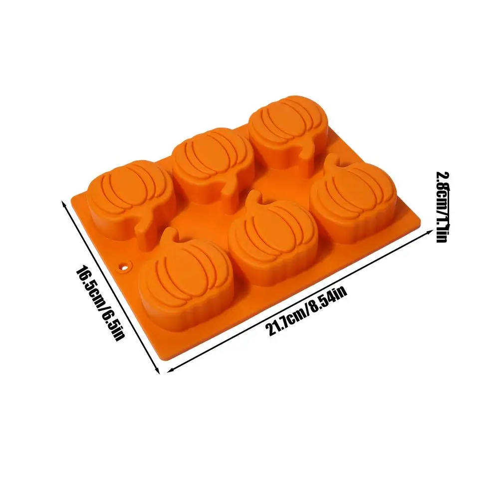 Pumpkin Chocolate Mold Non-Stick Silicone Chocolate Mold Candy Molds Food Grade Baking Accessories Multipurpose Chocolate Molds