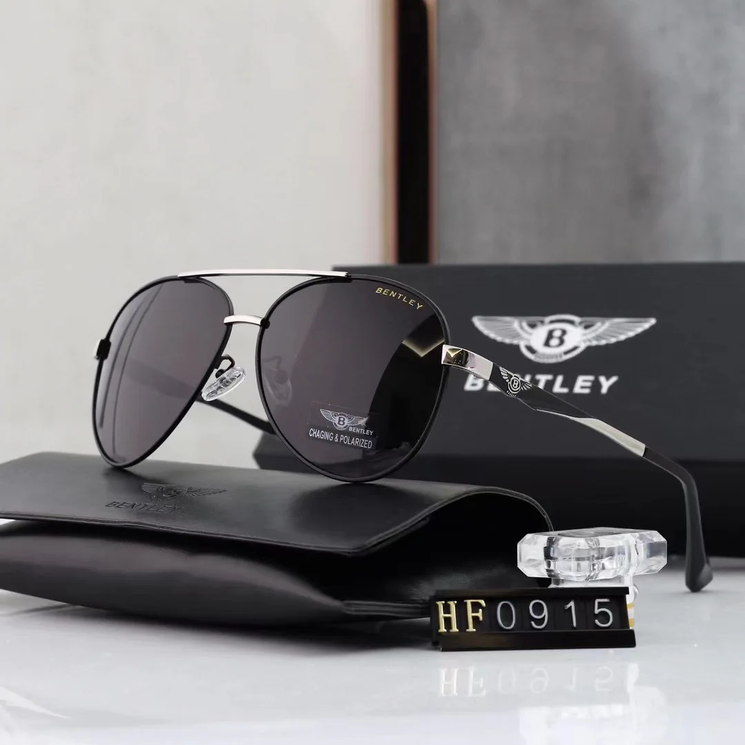 Car High End Men And Women Sunglasses Protection Goggles For Bentley Continental GT MULLINER Bentayga Flying Hurtling Spurlogo