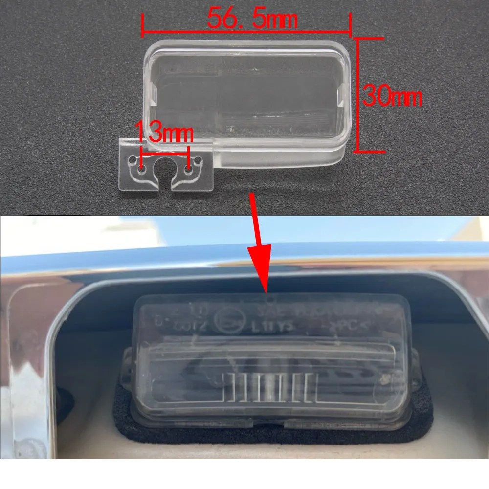 자동차 후면보기 카메라 브래킷 라이센스 플레이트 조명 푸조 207 시트로엥 C4 피카소 C3/C3 피카소 MK1 Berlingo MK1 MK2 용 하우징