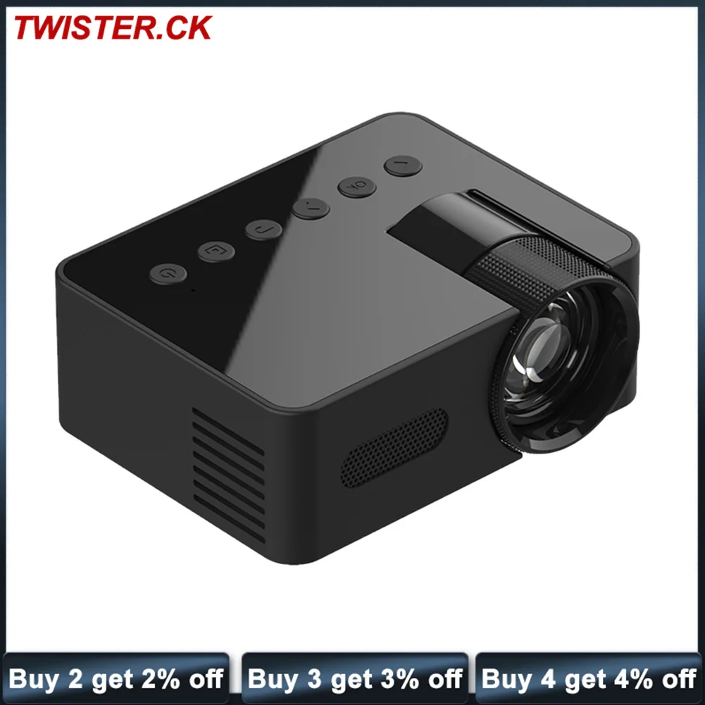 YT100WiFiPortableProjectorHDMiniVideoProjectorHomeVideoSmart