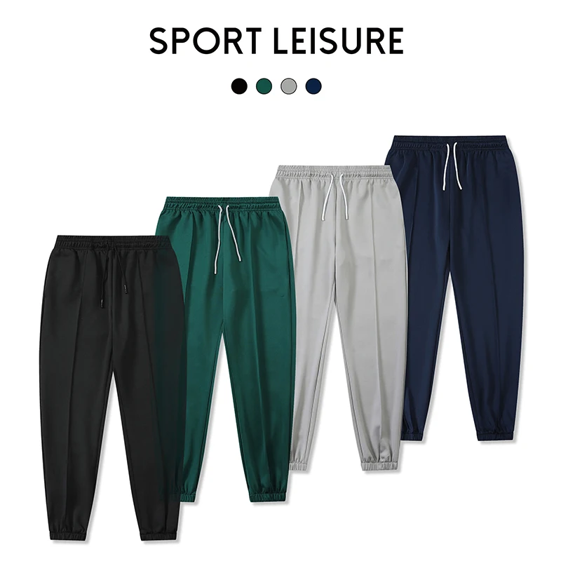 Sport Pants Polyester Breathable Sportswear Gym Sweatpants Workout Training Men Running Jogging Pants 8719