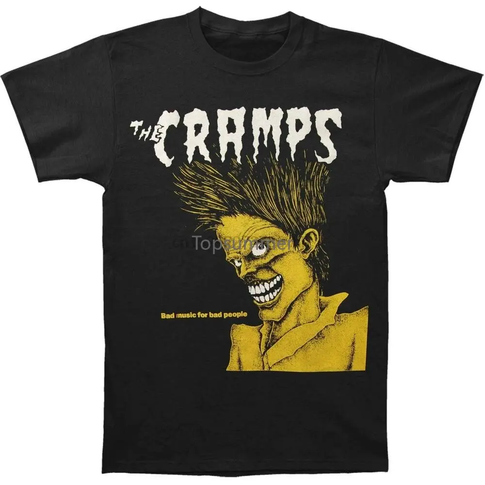 Novità The Crystals Bad Music For Bad People Punk Shirt (Smlxl) Badhabitmerch