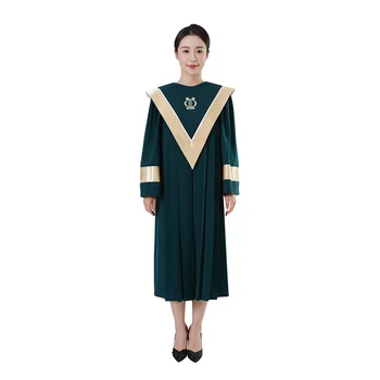 Religious Costume Roman Paris London Madrid Priest Father Mother Great White Church Choir Gown Robe Brand in OrientTown JT005