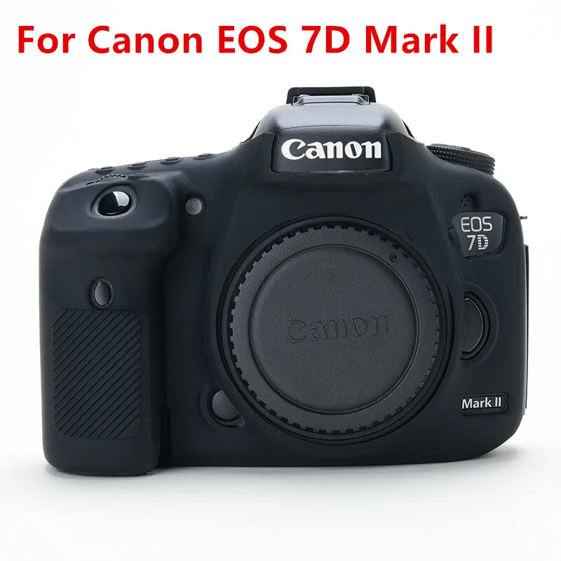 7D 7DII Silicone Armor Skin Case Body Cover Protector DSLR
