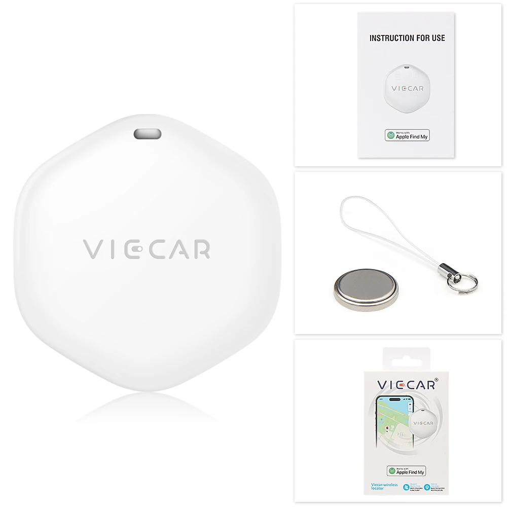 GPS Tracker Bluetooth Tracker Car Tracker Viecar DW01 Car GPS Tracker Wireless Auto For Find My APP Anti Lose Reminder For Iphone Tag Replacement MFI Locator