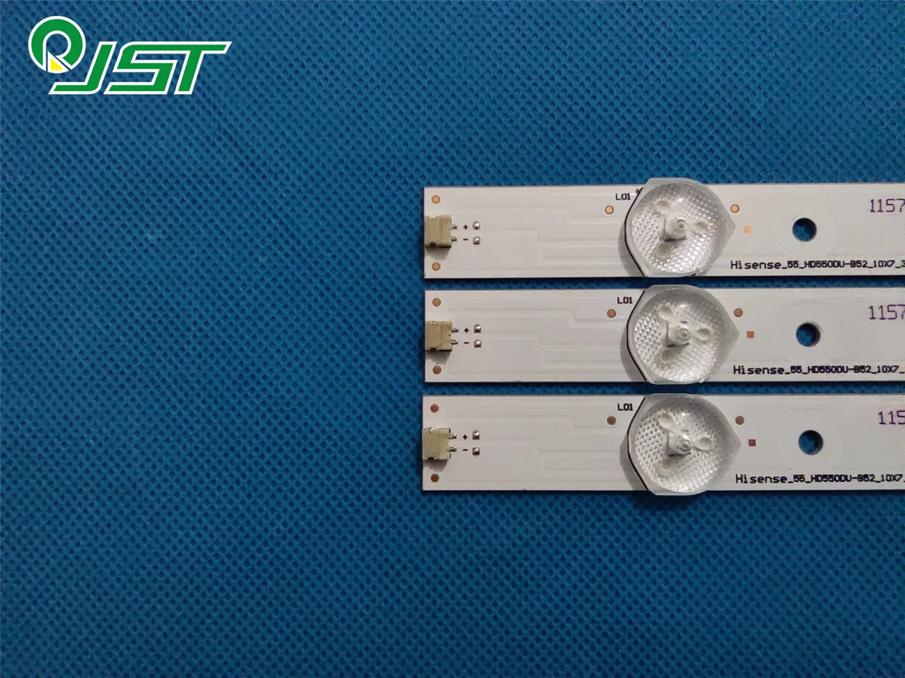 New 10pcs/Kit LED Strips for 55 TV H55M3300 55H8C HD550DU-B52-S1 Hsense_55_HD550DU-B52_10X7_3030C_V0_20151012