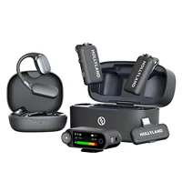 Hollyland LARK MAX 2 Professional Wireless Microphone 32bit Full-Chain Audio AI Noise Cancel for iPhone Camera Android Mic