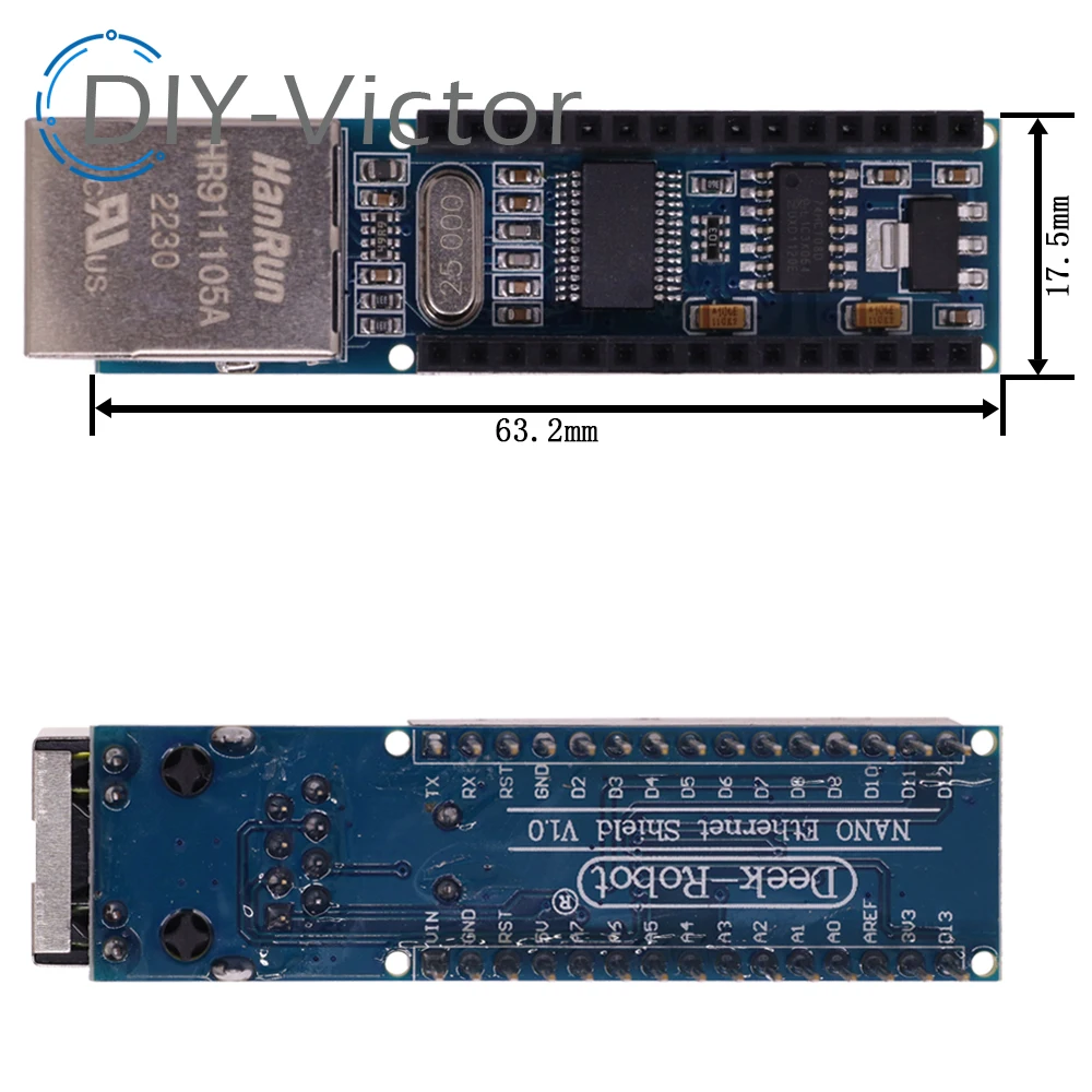 Фото Плата расширения NANO IO Shield V3.0 3,0 для контроллера Arduino AVR ATMEGA328P №5