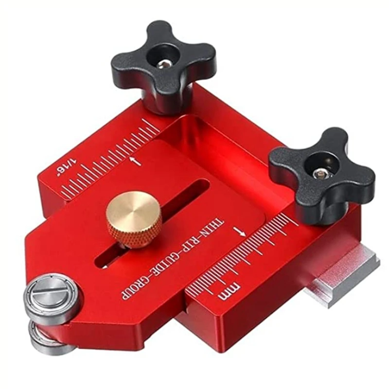 

Cutting Guide Tools, Thin Table Saw Jig Fast Cutting Limit Thin-Rip Tablesaw T Track Adjustable Positioning Fixing Tool