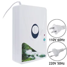 

220V/110V 600mg/h Household Appliances Oxygen Machine Fruit Vegetable Cleaning Kitchen Ozonator With Timer Ozone Generator