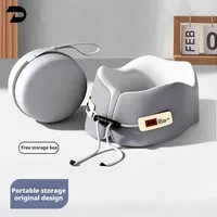 Memory Foam U-shaped Pillow Neck Support Travel Portable Business Sleeping Aid Airplane Pillow Neckrest U-pillow