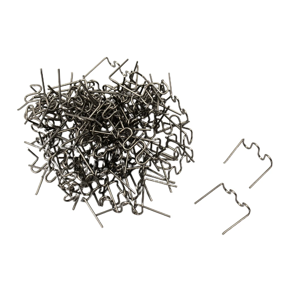 

Hot Staples For Car Bumper Fender Welder Stapler Plastic Repair Kit Welding Use Welding Soldering Tools 600 Pcs Welding Nails