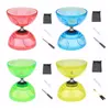 Chinese Yoyo Diabolo Set Triple Bearing Diabolo Juggling Diabolo Fitness Toy Set for kids Elderly Outdoor Indoor Agility Exercis