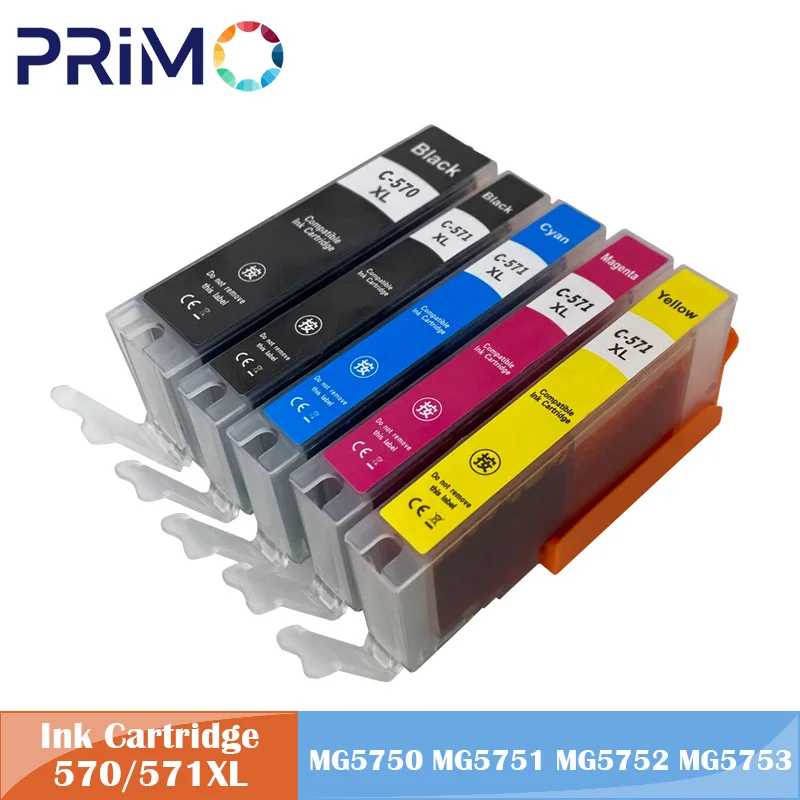 Cartouche D'encre Compatible Pour Canon PGI570XL - Pour Imprimantes MG5750 à MG5753 - Marque Tcsink
