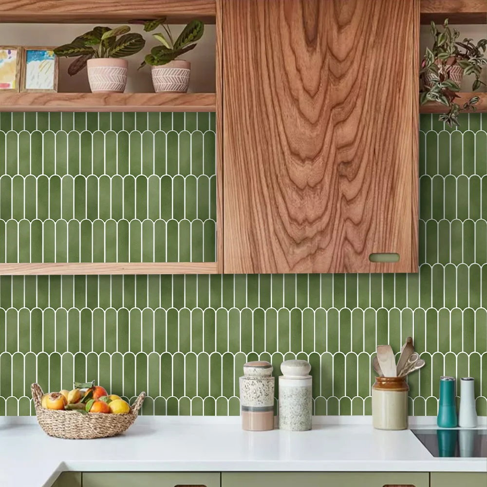 3D peel-and-stick wall panels image 3