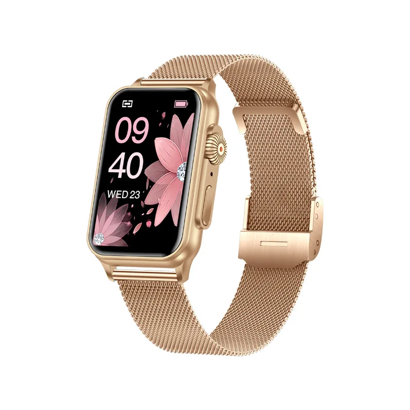 H23 Smart Watch Women Schermo Hd Da 1.57 Pollici In Lega Di Zinco Shell Mirror Glass 200 + Wallpaper Bluetooth Chiama Sport Fashion Smartband