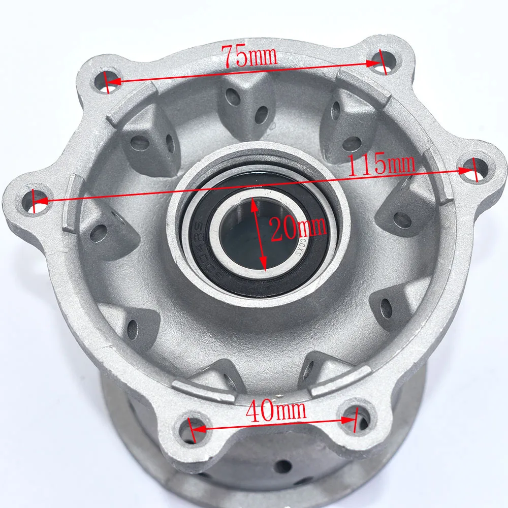 Motocross 36 Front 32 Rear Aluminum Wheel Hub and sprocket and disc Brake for CRF250R/X CRF450R/X Motorcycle Bike wheel hub spacers kit