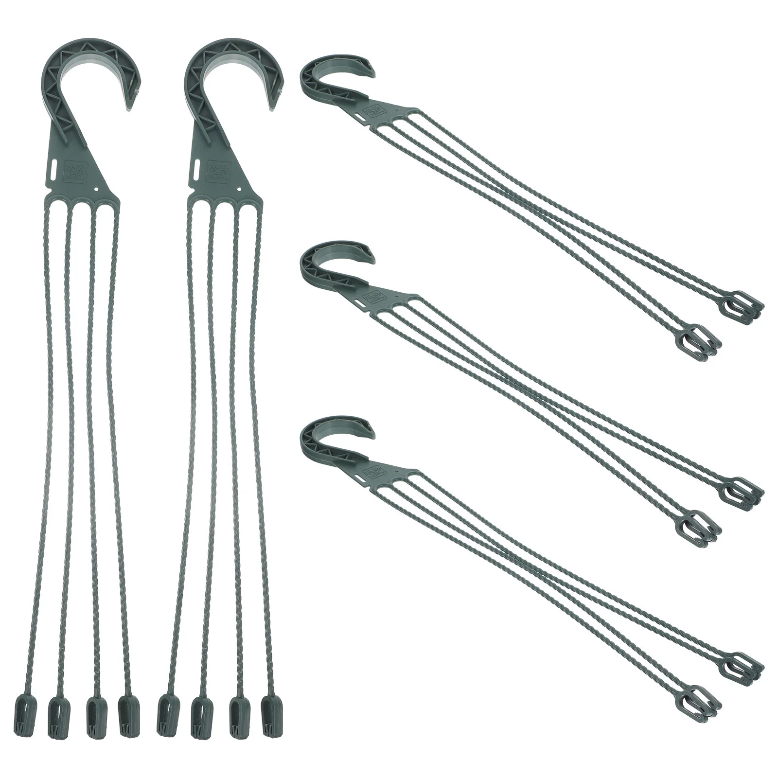 

Plastic Plant Hanging Basket Hooks Hanging Planter Holder multiuse Flower Pot Hangers Garden Basket Hanging Chains Hooks
