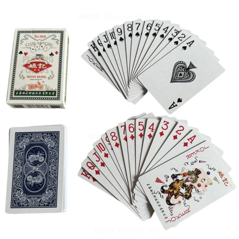 100% Solitaire Waterproof Playing Card Plastic Game Solitaire Poker Game Board Game 56*86mm