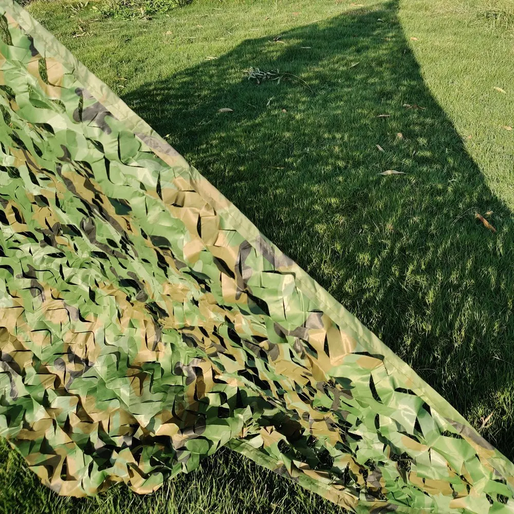 Description Picture 6 of itemLarge Size Camo Netting High Quality Reinforced Camouflage Nets Hiding Mesh White Blue 8x8 8x9 8x10 9x9 9x10