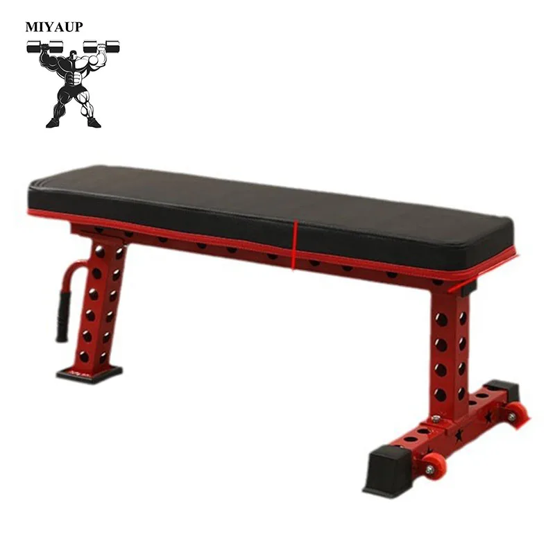 MIYAU-Professional Gym Chair, Flat Bench, Sit Up, Fitness Training Equipment