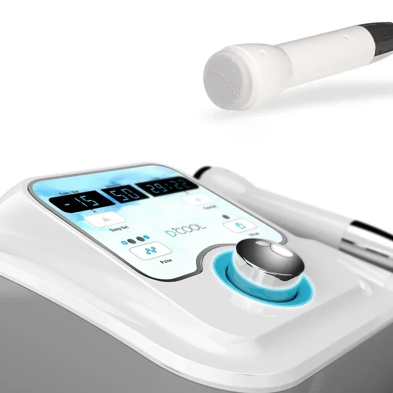 2024 New Dcool Portable Cool Hot EMS For Skin Tightening Anti Puffiness Facial Electroporation Machine Sliming Beauty Device 3