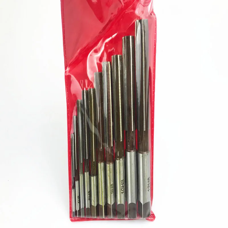 H7 manual straight slot reamer 2-30mm, 9Sicr manual square shank reamer, manual reaming and precision cutting milling cutter 6