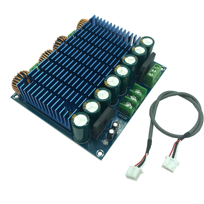 

XH-M252 ultra-high power TDA8954TH dual-chip class D digital power amplifier board audio amplifier board 420W*2