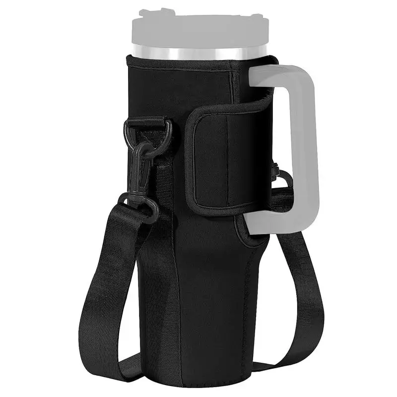

Water Bottle Holder Bag Universal Size Carrier Adjustable Strap Lightweight Bottle Holder Cup Accessories For Walking Camping