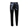 Hot Stamping Glossy Casual Suit for Men Slim Fit 2 Piece Solid Shiny Party Gold Silver Black Suit for Men Blazer Jacket & Pants 5