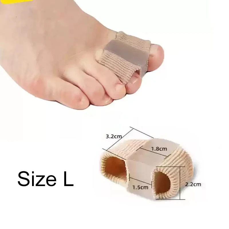 Silicone Toe Stretcher Finger Separator Valgus Corrector Thumb Correction Straightener Foot Care Orthopedics 1Pcs toe stretcher