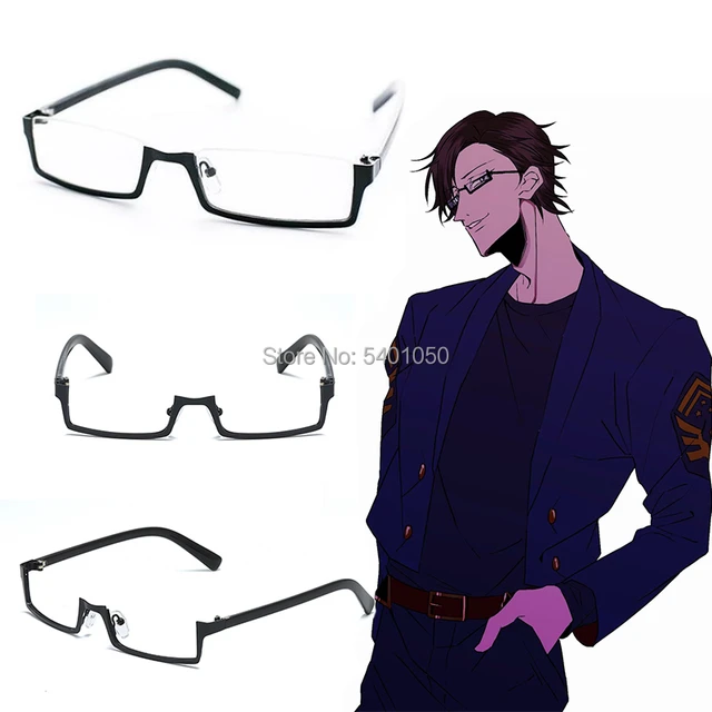 Anime Sakamoto desu ga Cosplay Glasses Anime Eyeglasses Halloween Carnival  Costume Accessory Prop - AliExpress