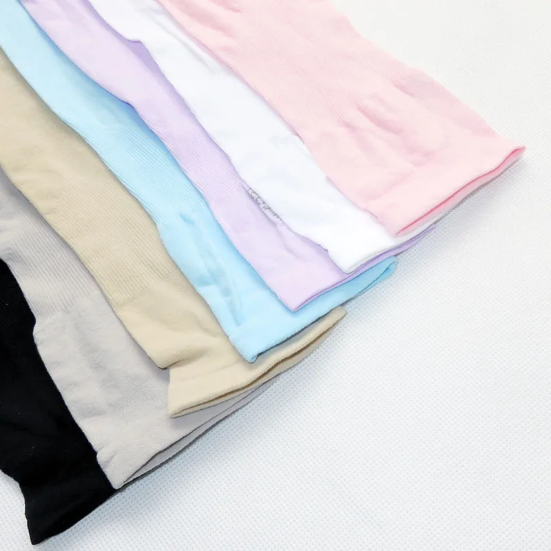 Fashion Women Elbow Gloves Fingerless Gloves Half Finger Gloves Sunscreen Arm Sleeves Ice Sleeves Sunscreen Gloves Summer Ice Silk Sun Protection Arm Covers Long Fingerless Gloves Wrist Arm Sleeves Accessories Gift